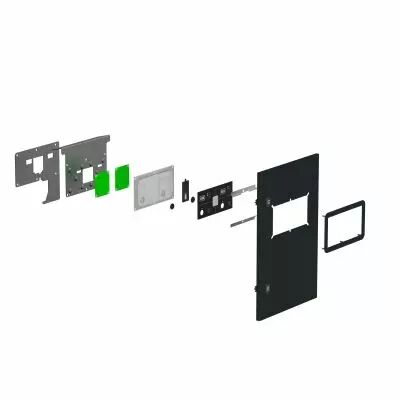 Sous-ensemble kit �cran borne Green'Up V3.2 pour recharge 2v�hicules �lectriques (981824)
