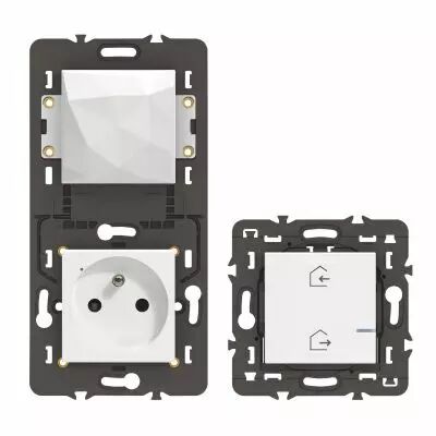 Pack de d�marrage connect� Mosaic with Netatmo sans plaque blanc (077700LA)