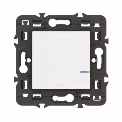 Interrupteur sans Neutre connect� Mosaic with Netatmo sans plaque blanc (077701LA)