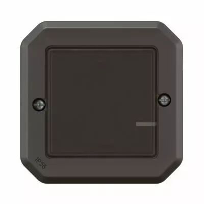 Interrupteur connect� sans Neutre Plexo with Netatmo composable anthracite (069895L)