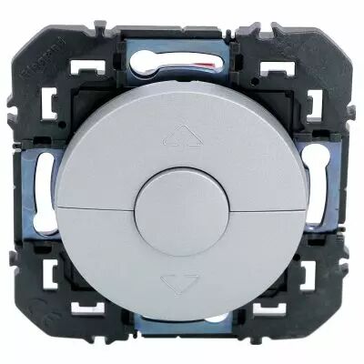 Poussoir pour commande volets roulants dooxie finition alu (095299)