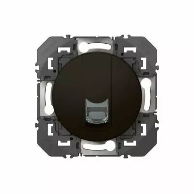Prise multim�dia RJ45 cat�gorie6 STP dooxie composable noir (600575)