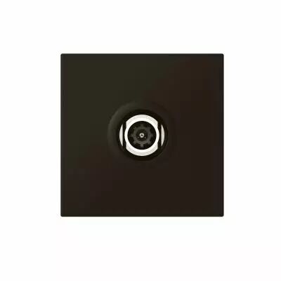 Prise t�l�vision �9,52mm m�le Mosaic 2 modules - noir mat (079182L)