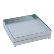 Boîte de sol IP44 pour carrelage/marbre 8-24mm épaisseur avec couvercle simple (689622)