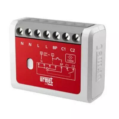 Micromodule t�l�rupteur 1300W bornier � vis Zigbee UP (MTR1300EB-UP)