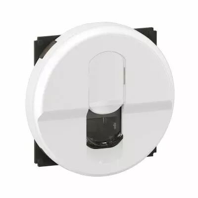 Prise RJ45 C�liane blind�e Cat�gorie 6A STP complet Blanc format D�p�t (CF0346)