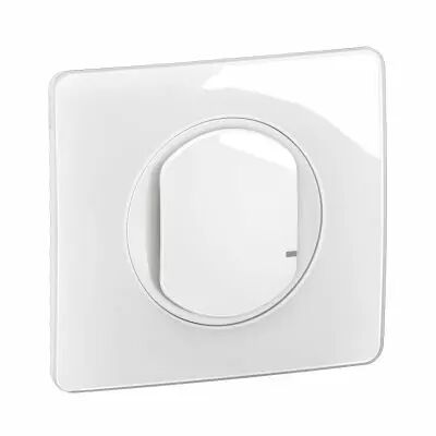 Variateur 2 fils C�liane toutes charges complet Blanc (CG0060)