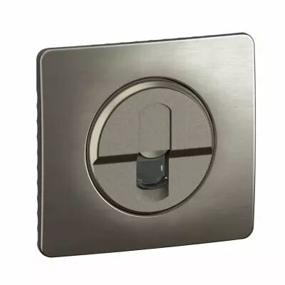 Prise RJ45 C�liane blind�e Cat�gorie 6 STP - complet Titanium (CH0347)