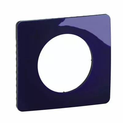 Plaque C�liane 1 poste - Bleu de Four emballage GD (CP0321)