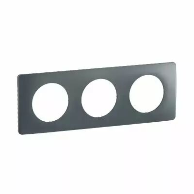 Plaque C�liane 3 postes - Bleu Orage emballage GD (CP0923)