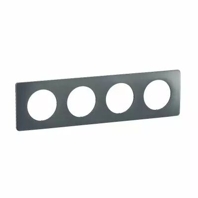 Plaque C�liane 4 postes - Bleu Orage emballage GD (CP0924)