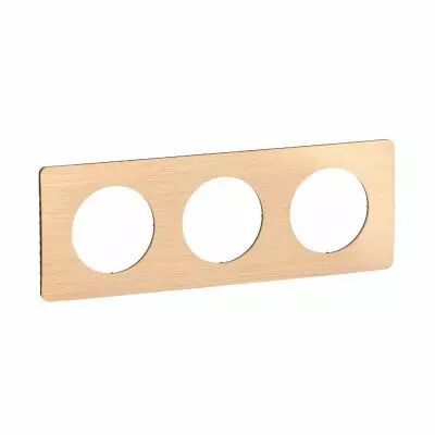 Plaque C�liane 3 postes - H�tre emballage GD (CP1423)