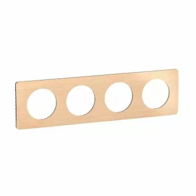 Plaque C�liane 4 postes - H�tre emballage GD (CP1424)