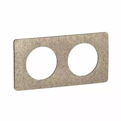 Plaque C�liane 2 postes - Feutre emballage GD (CP1522)