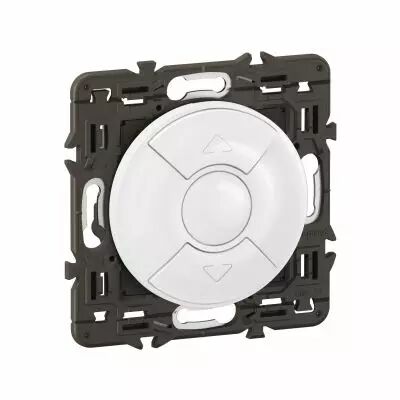 Interrupteur volets roulants C�liane enjo Blanc et support (CX0043)