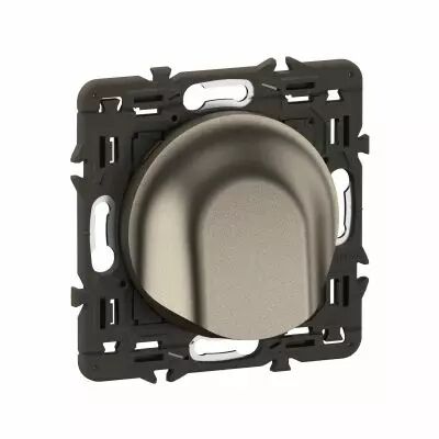 Sortie de c�ble C�liane - enjoliveur Titanium et support (CY0181)