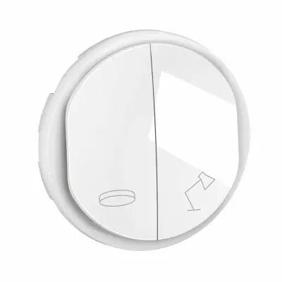Enjoliveur commande de lampes entr�e bureau C�liane - Blanc (CB0022)