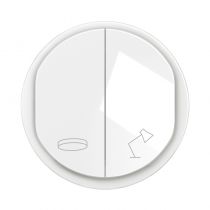 Enjoliveur commande de lampes entrée bureau Céliane - Blanc (CB0022)