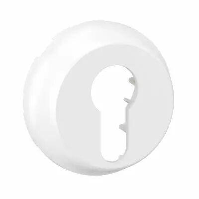Enjoliveur inter � cl� 2 positions C�liane - Blanc (CB0071)