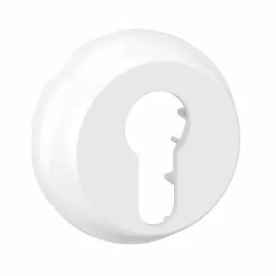Enjoliveur poussoir � cl� 3 positions C�liane - Blanc (CB0072)