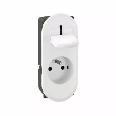 Prise 2P+T C�liane sp�ciale accessibilit� - Blanc (CB0117)