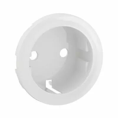 Enjoliveur prise 2P+T schuko C�liane - Blanc (CB0120)