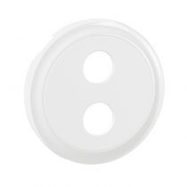 Enjoliveur prise Banana gold simple Céliane - Blanc (CB0312)