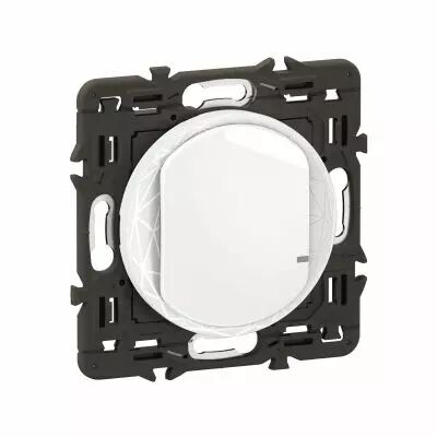 Interrupteur filaire C�liane with Netatmo sans Neutre, avec variation - Blanc (CB0403)