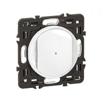 Interrupteur filaire Céliane with Netatmo avec Neutre, avec variation - Blanc (CB0409)