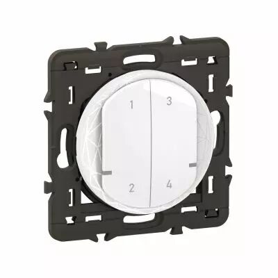 Commande sans fils 4 sc�narios C�liane with Netatmo - Blanc (CB0414)