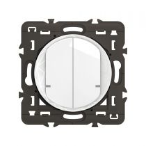 Commande double sans fils Céliane with Netatmo - Blanc (CB0415)