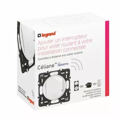 Interrupteur C�liane with Netatmo pour ouvrants - Blanc (CB0431)