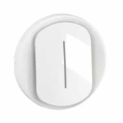 Enjoliveur permutateur � voyant C�liane - Blanc (CB1005)