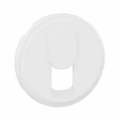 Enjoliveur prise simple RJ45 C�liane - Blanc Antimicrobien (CB8027)