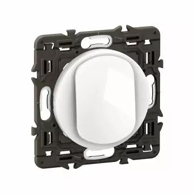 Interrupteur ou va-et-vient C�liane 10AX 230V~ - pr�mont� Blanc (CC0001)