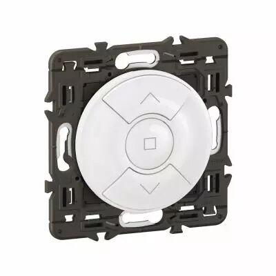 Poussoir volets roulants C�liane commande bo�tier d'automatisme - pr�mont� Blanc (CC0044)