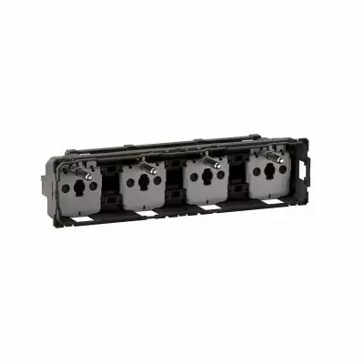 Prise 4x2P+T compacte C�liane pr�c�bl�e - connexion � bornes automatiques  (CM0114)
