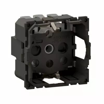 Prise 2P+T C�liane - connexion � bornes automatiques - version schuko (CM0120)