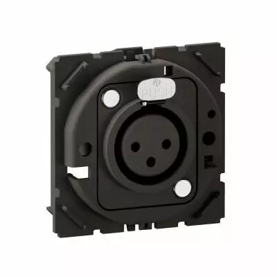 Prise audio XLR femelle C�liane 3 p�les, liaison st�r�o (CM0313)