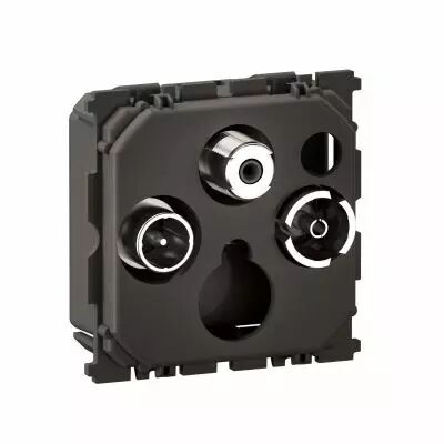 Prise t�l�vision sorties multiples C�liane TV-R-SAT DAB+ (CM0388)