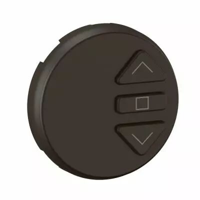 Enjoliveur inter individuel de volets Radio Somfy C�liane - Noir (CN0042)