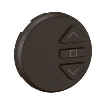 Enjoliveur inter individuel de volets Radio Somfy Céliane - Noir (CN0042)