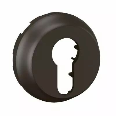 Enjoliveur poussoir � cl� 3 positions C�liane - Noir (CN0072)