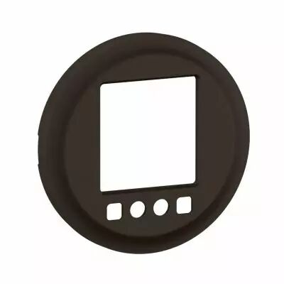 Enjoliveur interrupteur horaire programmable C�liane - Noir (CN0078)