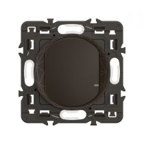 Interrupteur filaire Céliane with Netatmo sans Neutre, avec variation - Noir (CN0403)