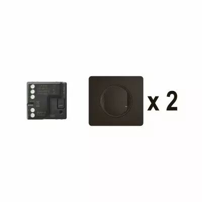 Pr�t-�-Poser C�liane cr�er un va-et-vient, micromodule+2cdes ss fils - Noir (CN0405)