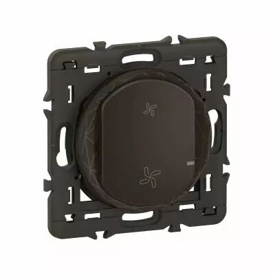 Commande sans fils VMC 2 vitesses C�liane with Netatmo - Noir (CN0411)