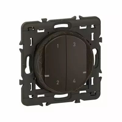 Commande sans fils 4 sc�narios C�liane with Netatmo - Noir (CN0414)