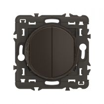 Commande double Self-e Céliane with Netatmo - Noir (CN0421)