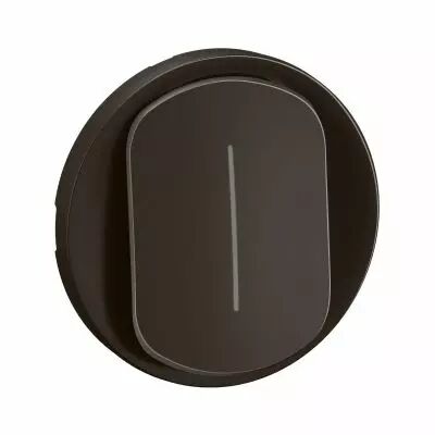 Enjoliveur permutateur � voyant C�liane - Noir (CN1005)